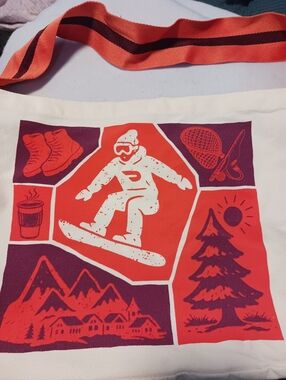 DOORDASH Totebag Canvas VAIL CO. 17x13 Inches